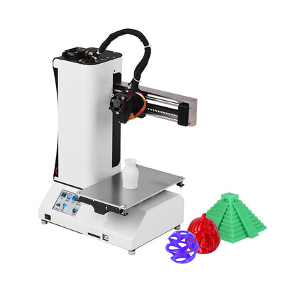 

Mini Size High Precious Desktop 3D Printer Kit Aluminum Frame 28inch TouchScreen Assembled Support Chinese & English for Home & S