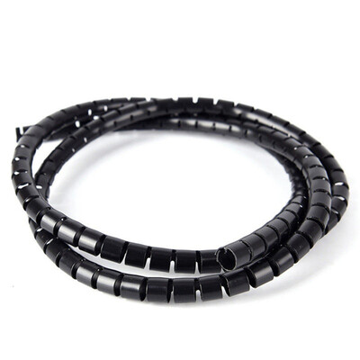 

2m 1025mm Cable Spiral Wrap Tidy Cord Wire Banding Loom Storage Organizer Tool