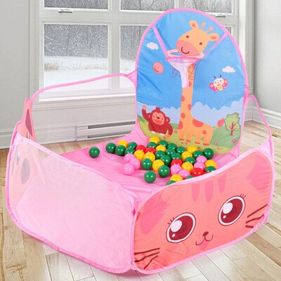 

Foldable Funny Ocean Ball Pit Pool Tent Kids Play Set Toy