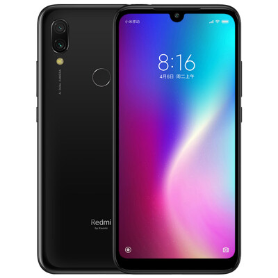 

Chinese version Xiaomi Redmi 7 AI dual camera 4GB64GB bright black full Netcom 4G water drop full screen photo game smart phone