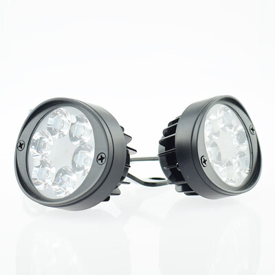

​12v 12w Motorcycle led headlight 1000lm White lighting Motorbike Auxiliary Work Light Moto Fog lights Side Mirror Headlamp