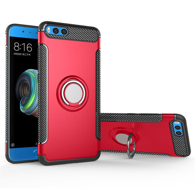 

Back Cover For Xiaomi Mi Note 3 Note3 Case Car Holder Stand Hard PC Silicon Ring Suction Bracket Celulars