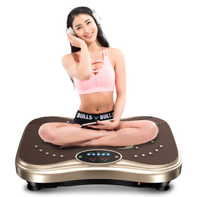 

Double super slimming machine lazy body shaping machine thin belly shaking machine shaping slimming vibration sports equipment SC-FM12 champagne gold