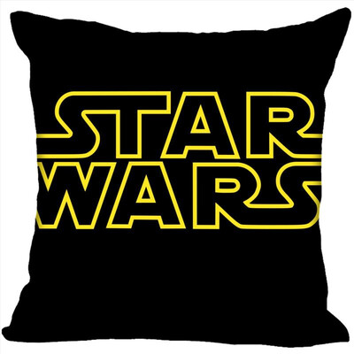 

Star Wars Pillow Cover Bedroom Home Office Decorative Pillowcase Square Zipper Pillow Cases Satin Fabric No Fade