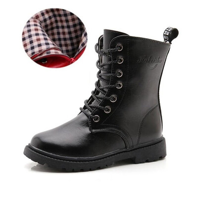 

new childrens boots boys girls Martin boots student England style shoes teenage fashion boot for kids