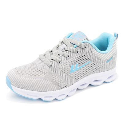 

Warrior flying woven step belt with flat bottom running sports shoes WL3470-2 gray month 36