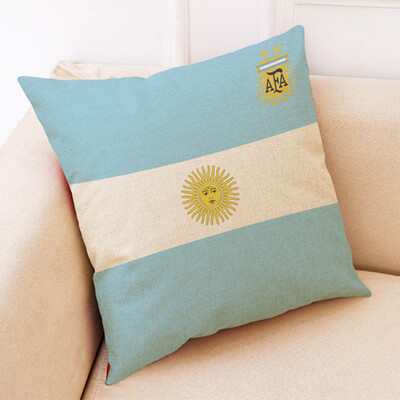 

UpperX 2018 Russia FIFA World Cup Home Decor Cushion Cover Soccer Pillow Covers