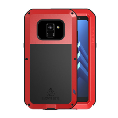 

Luxury Case For Samsung Galaxy A8A6 2018 Cases Shockproof 360 Full Body Glass Armor Cover sFor Samsung A8A6 2018 Case Plus