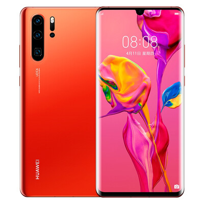 

Huawei HUAWEI P30 Pro ultra-sensitive Leica four photos 10 times mixed zoom Kirin 980 chip screen fingerprint 8GB256GB red tea orange Netcom version dual 4G mobile phone
