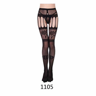 

Fashion Womens Mesh Net Fishnet Stockings Pantyhose Black High Waist Tights