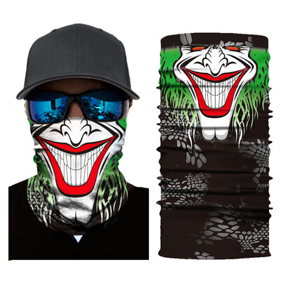 

Cool Robot Skeleton Halloween Mask Scarf Joker Headband Balaclavas for Cycling Fishing Ski Motorcycle AC229