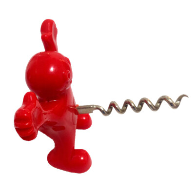 

Red Fun Happy Man Wine Beer Bottle Opener Stopper Corkscrews Kitchen Supplier Bar Tools Cork Plug