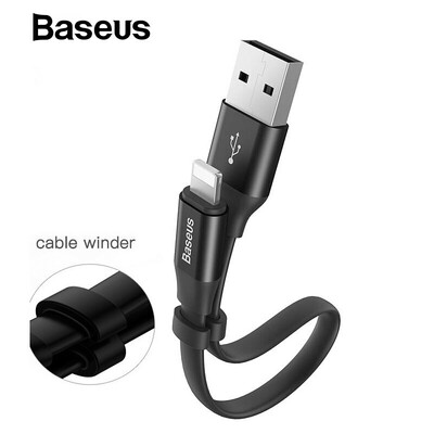 

Baseus Portable USB Charger Cable for iphone X 8 7 6 Fast Charging iPhone Data Cable 2A Apple Charger Cable