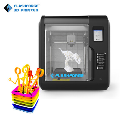 

FlashForge Adventurer 3 Desktop 3D Printer Fully Enclosed with Touch Screen Support Cloud Wi-Fi Build Volume 150150150mm for Hom
