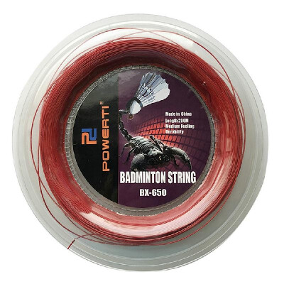 

600FT 072mm Badminton Racket String Badminton Training Racket String Resilient Replacement Badminton String