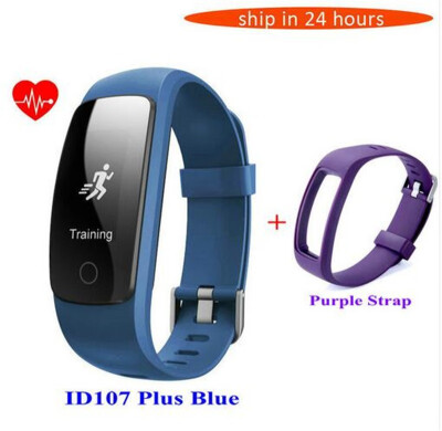 

GPS Smart Band ID107 Plus ID107 HR Fitness Bluetooth Bracelet Activity Sports Tracker Wristband with Heart Rate Tracker