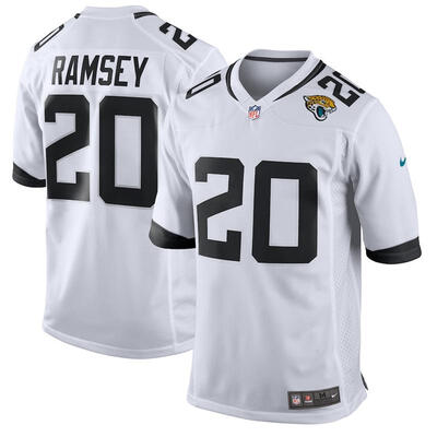 

Youth Football Jersey Jacksonville Jaguars Jalen Ramsey White New 2018 Game Jersey