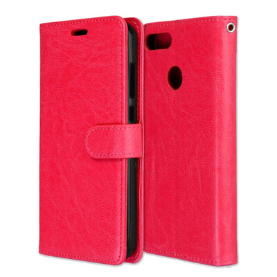 

MOONCASE Huawei Glory 9 Lite 3 Card Photo Frame Holster - Red