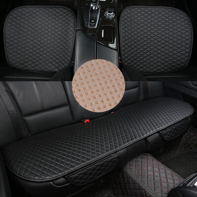 

Car Seat Covers Pvc black beige brown Universal Leather Seat Cover Cushion Comfortable Interior Automotive interior accessories