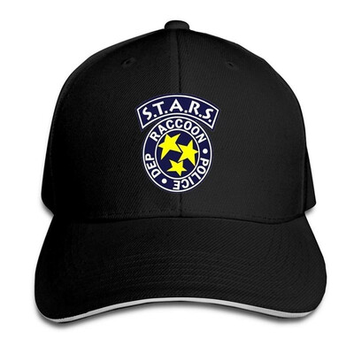 

Wagroo Residentevil Resident Evil STARS Logo Flex Baseball Cap Black