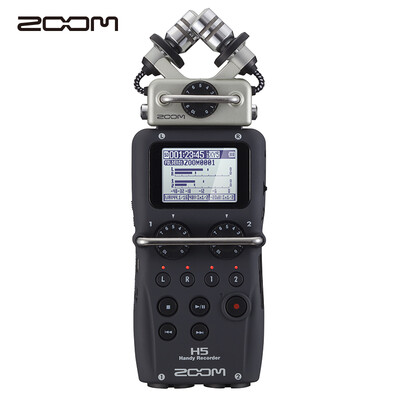 

Japan ZOOM H5 black digital voice recorder recorder microphone professional noise reduction shooting stereo portable recording equipment musical instrument learning business interview