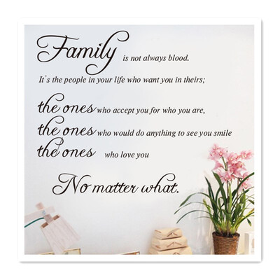 

2018 new Lifeisnot English bedroom foreign trade carved handmade wall stickers decorative painting waterproof PVC