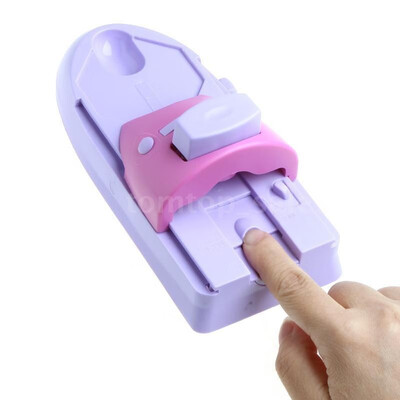 

Nail Art Printer Easy Printing Pattern Stamp Manicure Machine Stamper Tool NEW