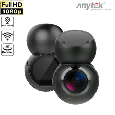 

Anytek G21 170 Degree Lens 1080P Full HD NTK96658 WiFi Car DVR Dash Camera Video Recorder Motion Detection GPS Car DashCam