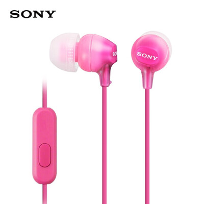 

SONY MDR-EX15AP Headphones 35mm Wired Earbud Smart Phone Headset Hands-free with Mic In-line Control EX Series