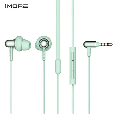 

Wan Mo 1MORE Stylish double moving in-ear headphones E1025 green&colorful color matching simple luxury