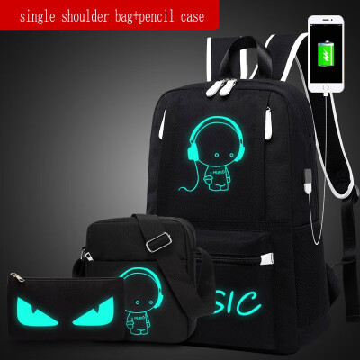 

2018 new business Water Resistant backpack with USB Charging Port College Student School Bag Unisex