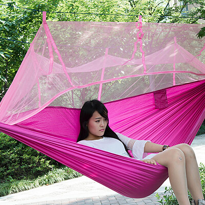 

Portable Single-person Mosquito Net Hammock Hanging Bed for Travel Camping