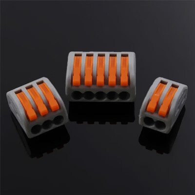 

60pcs Cable Connector Wire Universal Junction Compact Box Connectors Quick Terminals with 235 Way