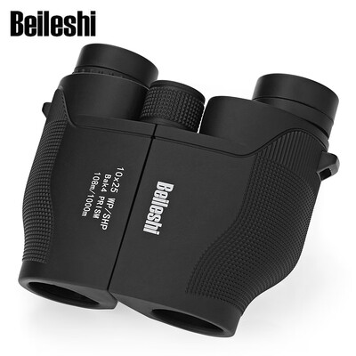 

Beileshi TD38 - 10X25 108M 1000M Folding Binocular Outdoor Fully-coated BAK4 Prism Hunting Telescope