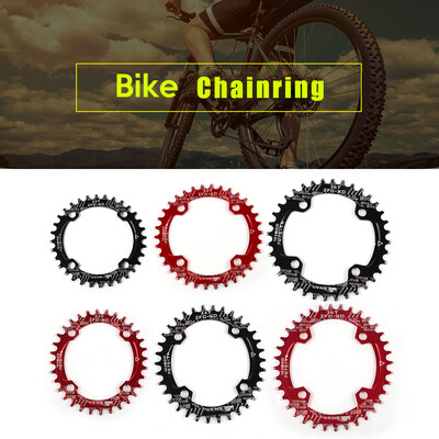

Bike Narrow Wide Chainring Crankset Oval Round Single Chainwheel MTB Mountain Bike BCD 104MM Chainrings 32T 34T 36T