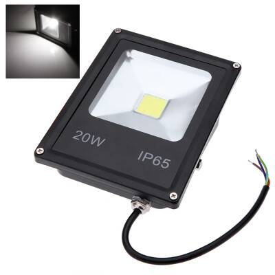 

Ultrathin 20W 85-265V LED Flood Light Floodlight IP65 Water-resistant Environmental-friendly for Outdoor Pathway Garden Yard Warm