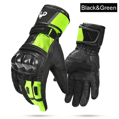 

INBIKE Motorcycle Gloves Winter Thermal Glove Waterproof Motorbike Gloves TPR Pad Mens Cycling Bike Racing Moto Bicycle Gloves