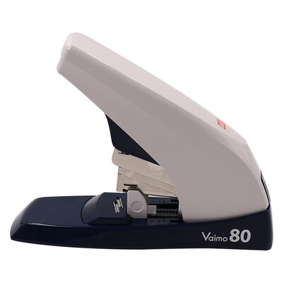 

Japan Meikesi MAX labor-saving stapler new large flat foot heavy duty stapler office can be ordered 2-80 pages HD-11UFL white imported