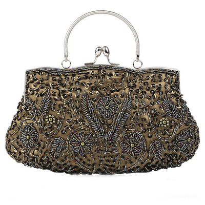 

Elegant Ladies Handbags for Party Evening Clutch Beaded Handbags Vintage Crossbody Bag for women