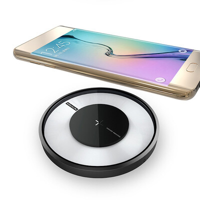 

Magic disk 4 fast charger for samsung S9 S8 S8 Plus Qi Fast Wireless Charging Pad for Galaxy S7S7EdgeNote 5Note 8