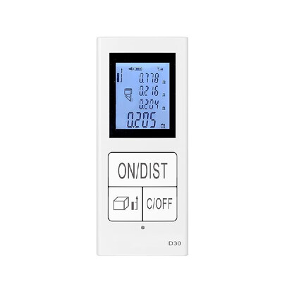 

Mini Handheld Laser Distance Meter Digital USB Rechargeable Laser Rangefinder Portable Range Finder Diastimeter Distance Area Volu