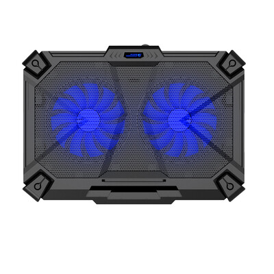 

COOLCOLD K35 Laptop Cooler Ultra-Thin Portable Adjustable Folding Ventilator USB 2 Cooling Fans Notebook Radiator