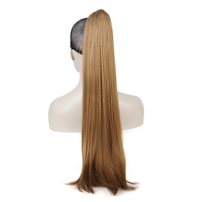 

StrongBeauty Claw Clip Ponytail Long straight Hairpiece Synthetic Hair Extension