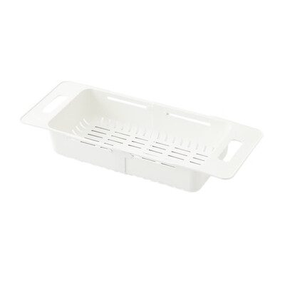 

Home Retractable Vegetable Drainer Kitchen PP Material Fruit Washer Bowls Chopsticks Strainer