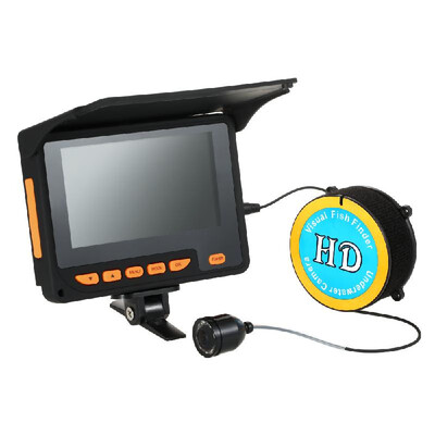 

Fishing Depth Sonar Finder Lixada 20M 1000TVL Fish Finder Underwater Ice Fishing Camera 43" LCD Monitor 8 Infrared IR LED Night V