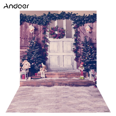

Andoer 15 2m Photography Background Backdrop Digital Printing Christmas Tree Gift Pattern for Photo Studio