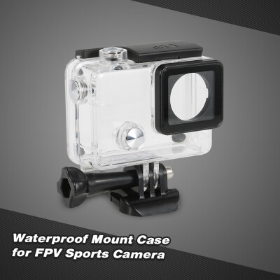 

Waterproof Anti-Crash Hard Shell Housing FPV Sports Motion Camera Case Mount for Gopro Hero 3 SJCAM Hawkeye Firefly 8S 7S