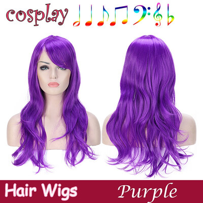 

Full Wig Cosplay Wigs for Women Synthetic Long Curly Wigs Wavy Anime Costume Heat Resistance