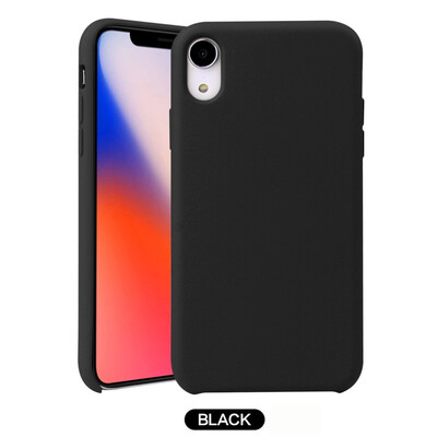 

Goowiiz Phone Case For Iphone XXsXs MaxXR Fashion Simple Solid Color Ultrathin Soft TPU Back Cover