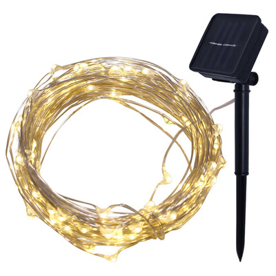 

UpperX Solar String Lights 4M 40LED Outdoor String Lights Waterproof Decorative String Lights for Patio Garden Gate Yard Party